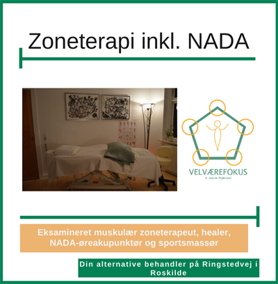Zoneterapi inkl. NADA Roskilde
